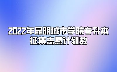 2022年昆明城市學(xué)院專升本征集志愿計(jì)劃數(shù).png